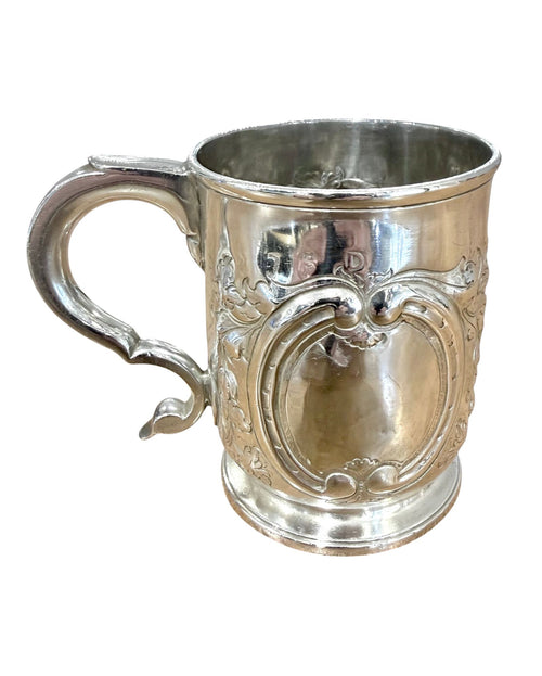 18th Century Britannia Standard Silver Mug, London 1719.