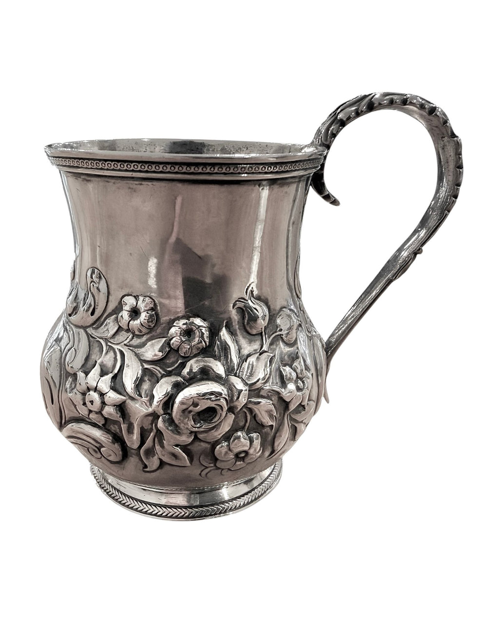 George IV Sterling Silver Mug, London 1825.