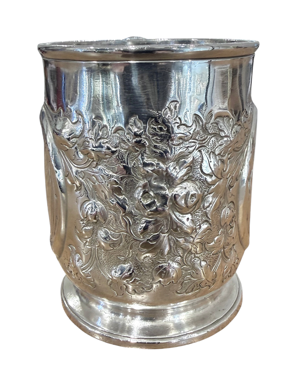 18th Century Britannia Standard Silver Mug, London 1719.