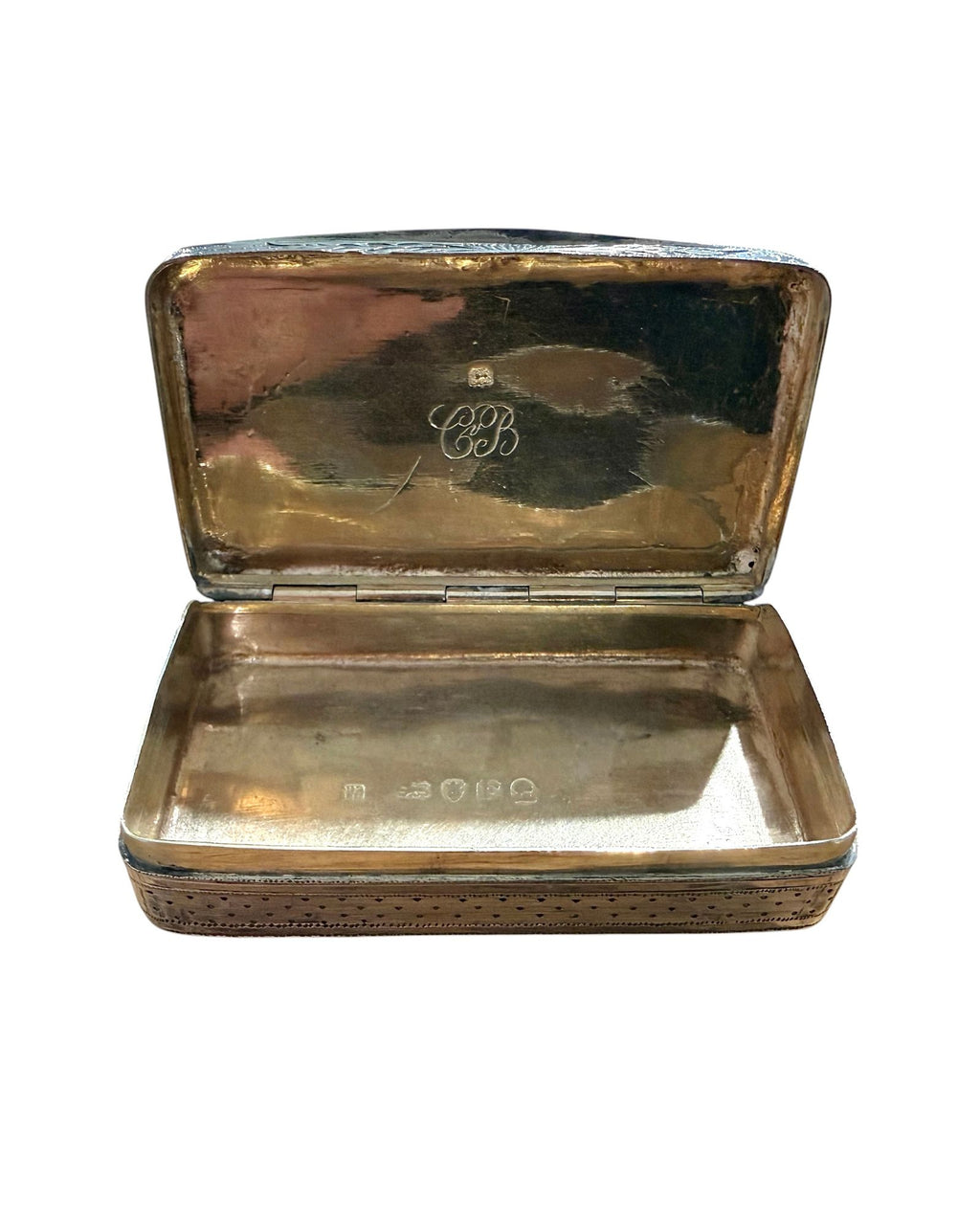 George III Sterling Silver Snuff Box. London 1801.