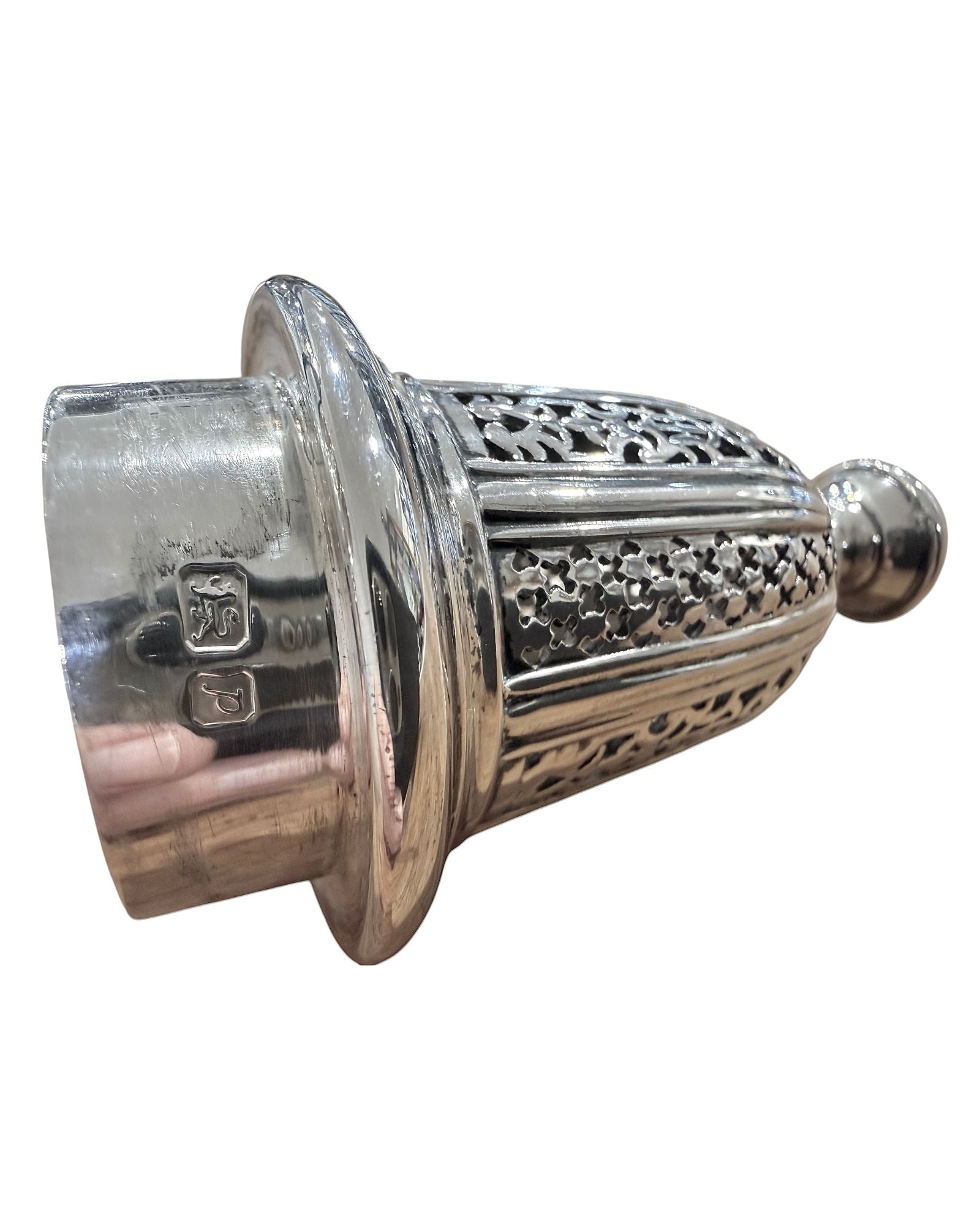 Elizabeth II Sterling Silver Muffineer, London, 1959.
