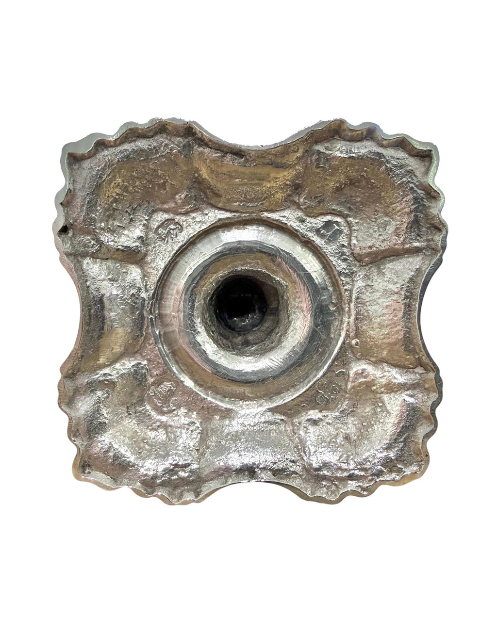 George II Sterling Silver Taperstick, London, 1752.