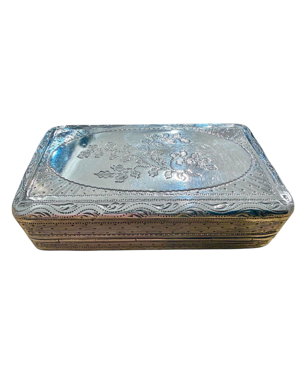 George III Sterling Silver Snuff Box. London 1801.
