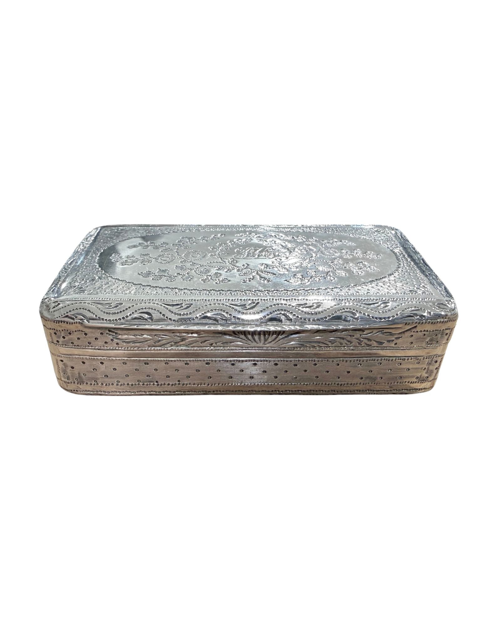George III Sterling Silver Snuff Box. London 1801.