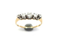 ANTIQUE 18ct Gold & 5 Stone Diamond Ring c.1940
