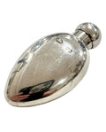 Egg Shaped VICTORIAN Sterling Silver Scent Bottle, London 1885.