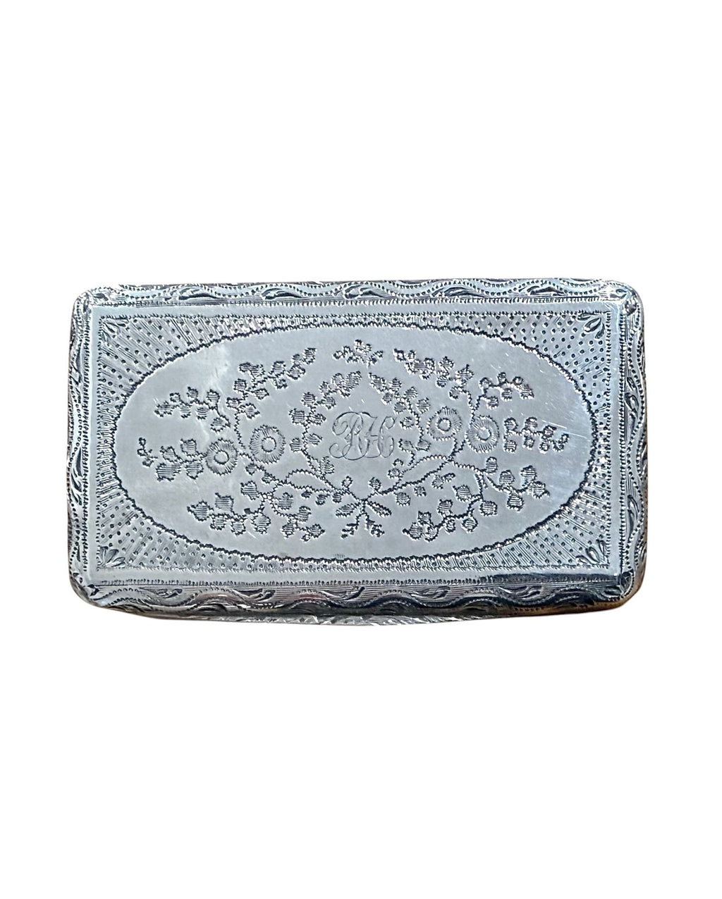 George III Sterling Silver Snuff Box. London 1801.