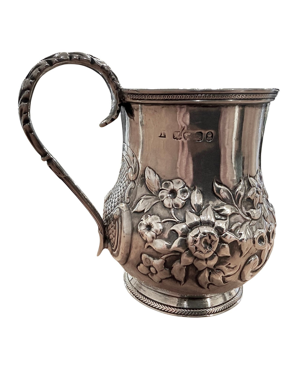 George IV Sterling Silver Mug, London 1825.