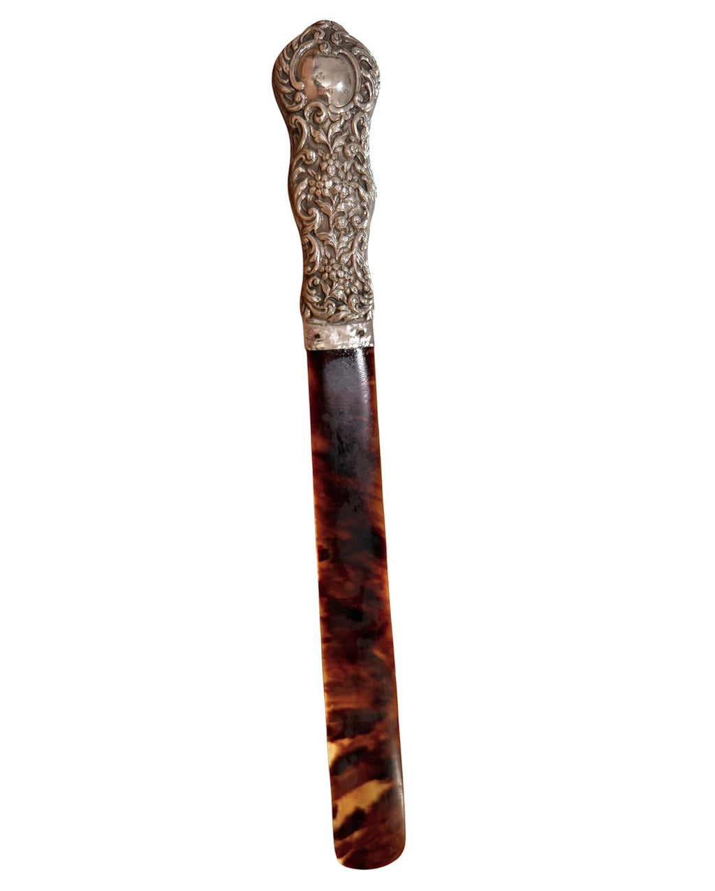 George V Sterling Silver & Tortoiseshell Page Turner, London, 1911.