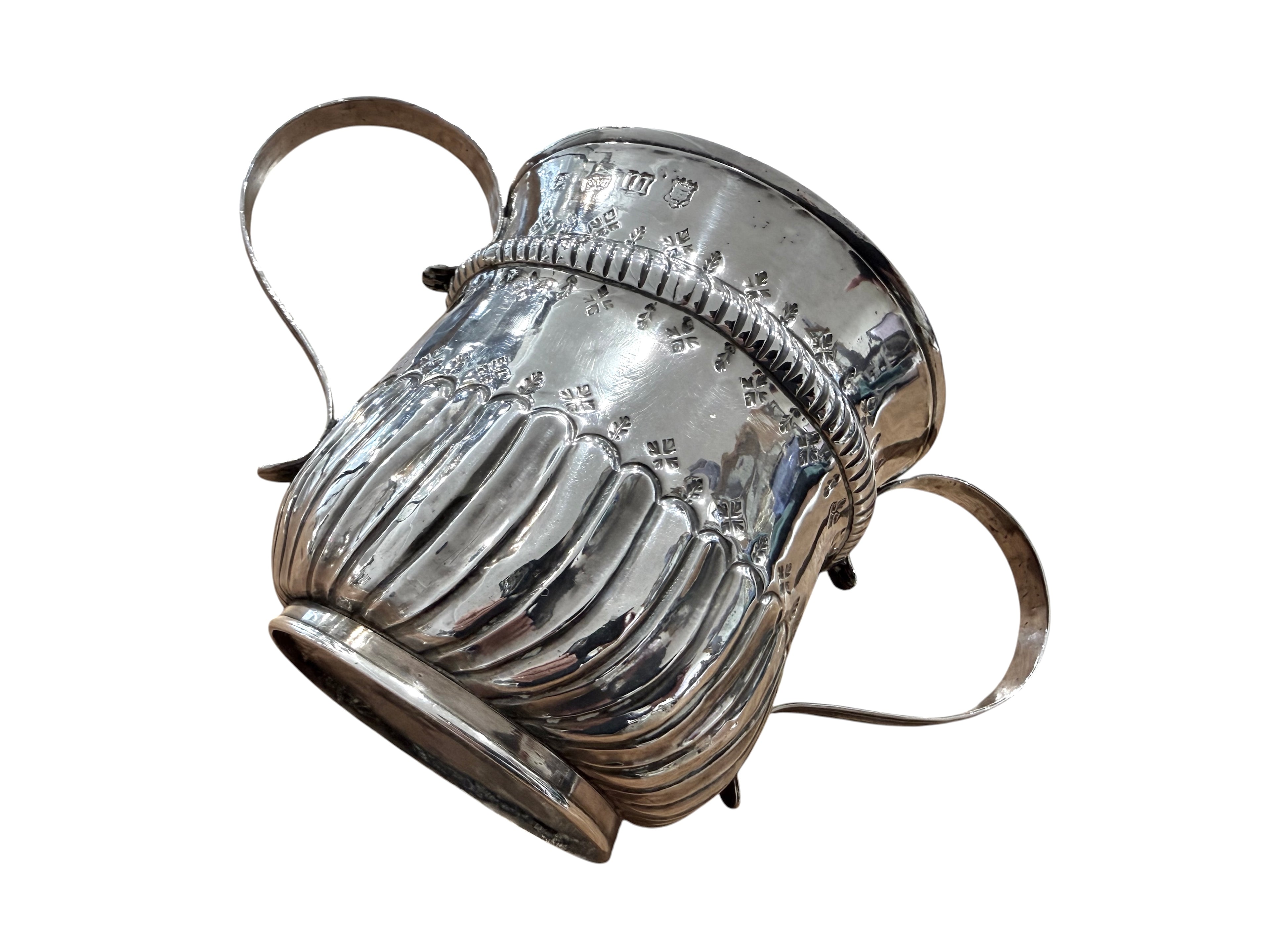 Sterling Silver George II Two Handled Cup. London 1747. Fuller White.