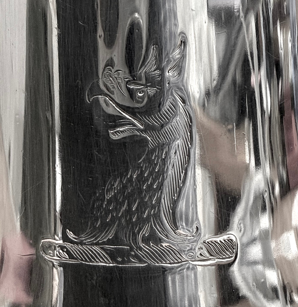 George III Sterling Silver Chocolate Pot. London 1769. Maker: IM.