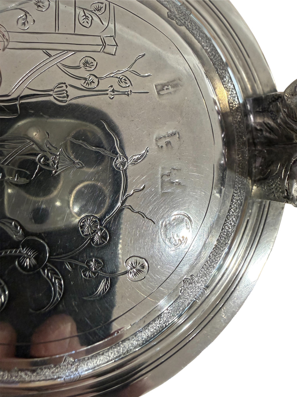 William & Mary Britannia Standard Silver Lidded Tankard. London 1700. William Gamble.
