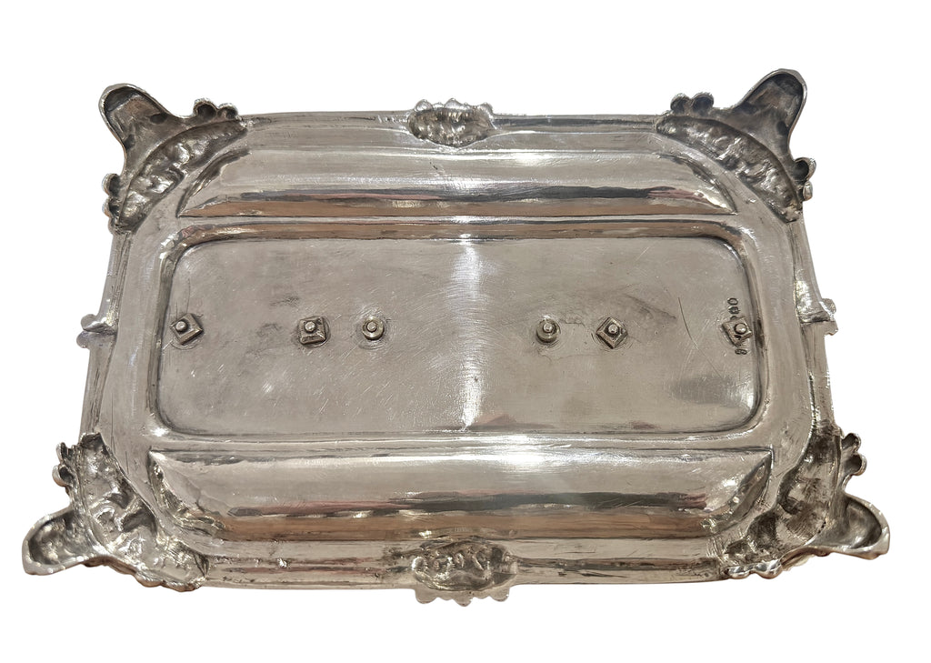 William IV Sterling Silver Standish. London 1843. Edward, Edw Jr., John & William Barnard.