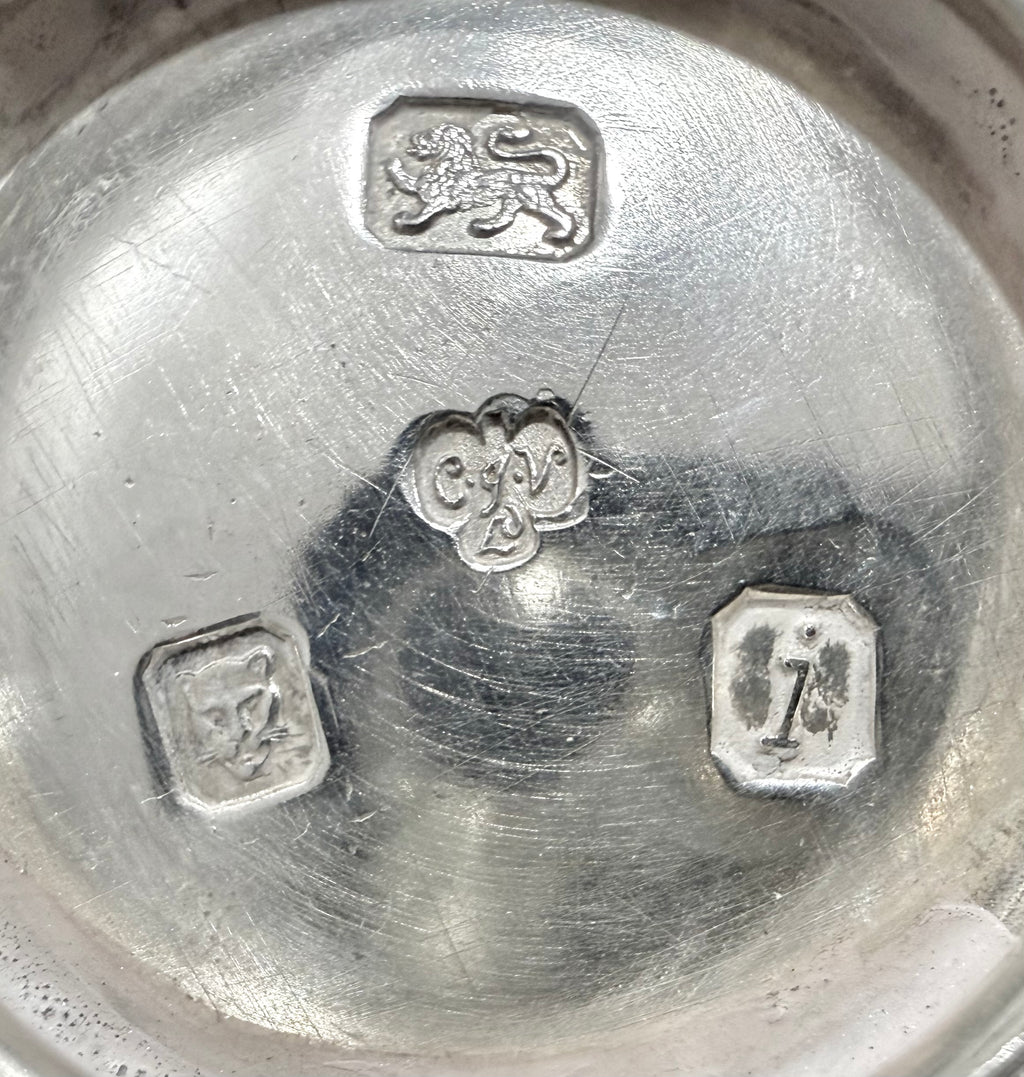 Sterling Silver Muffineer, QE II. London 1964. C.J. Vander.