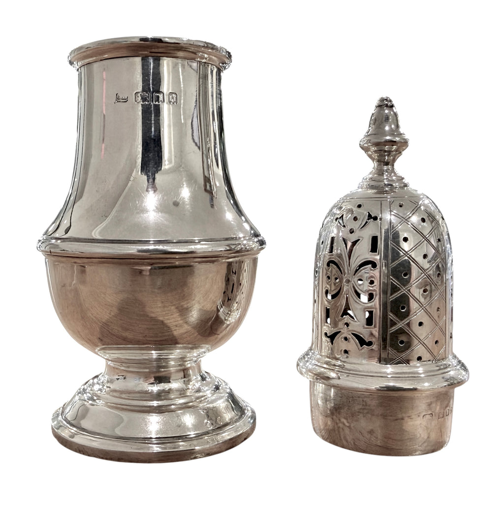 George V Sterling Silver Castor. London 1929. Maker C.E.