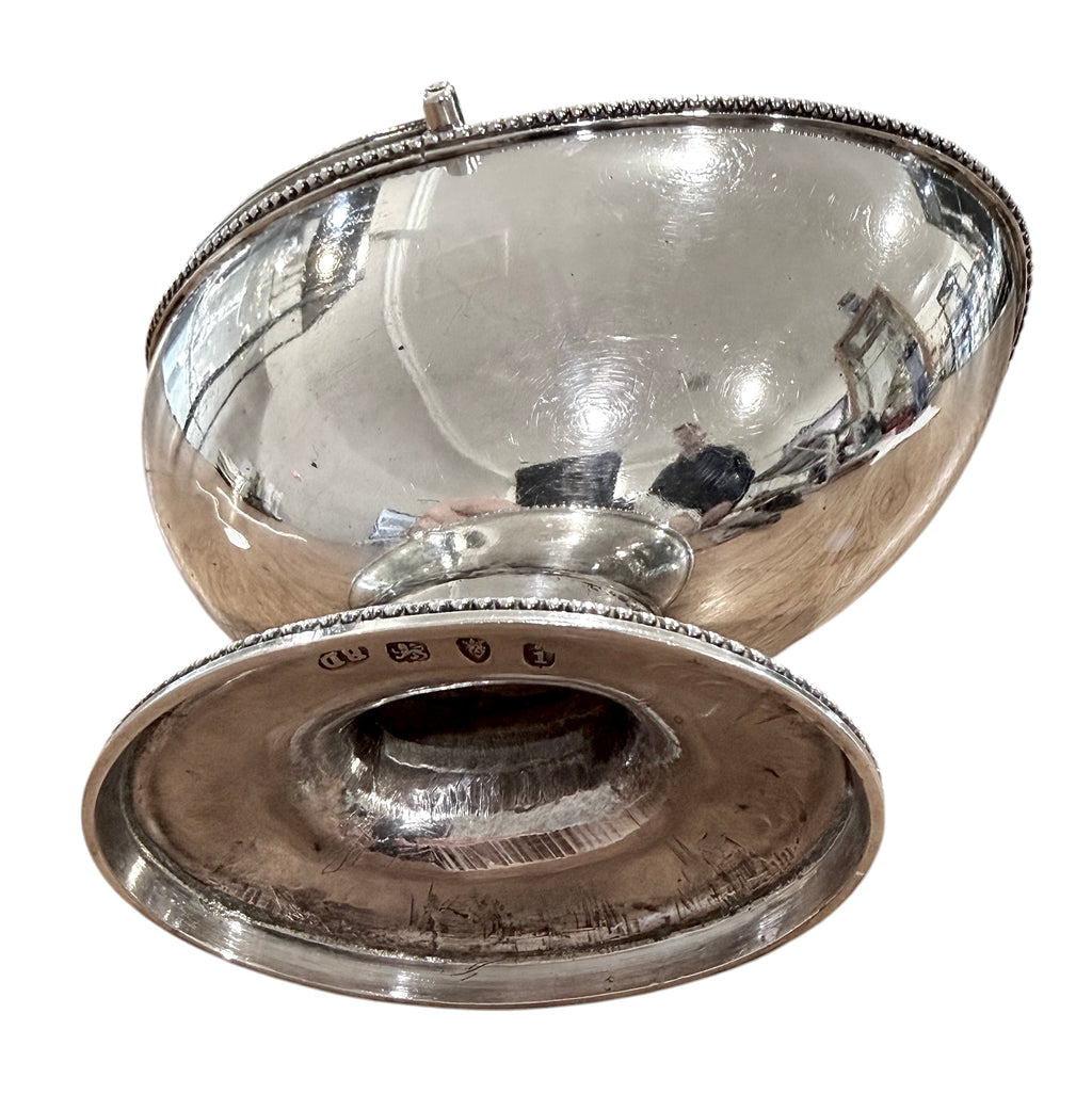 George III Sterling Silver Basket. London, 1784. Burrage Davenport.