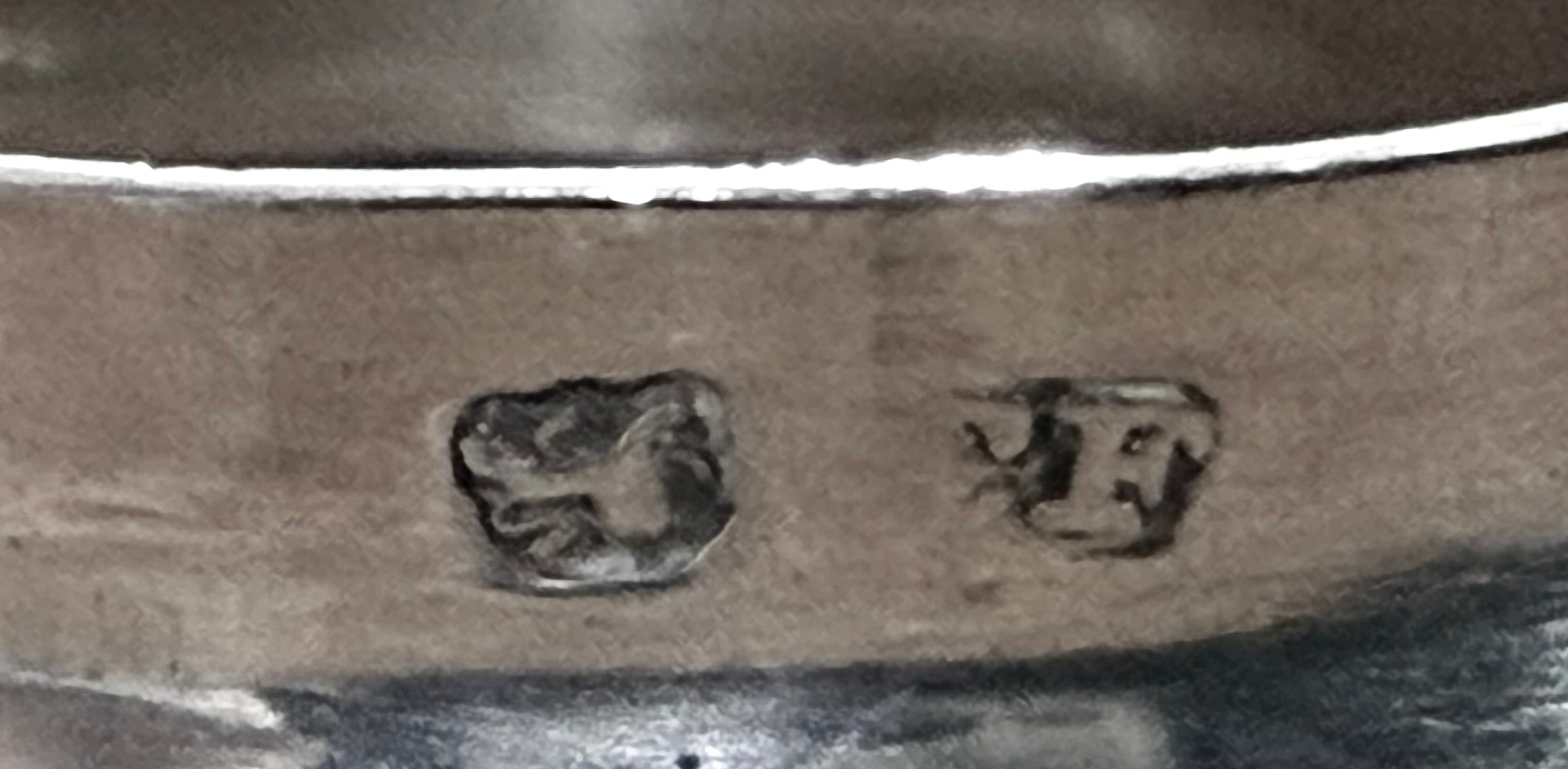 Georgian Sterling Silver Wine Funnel, London, 1802.