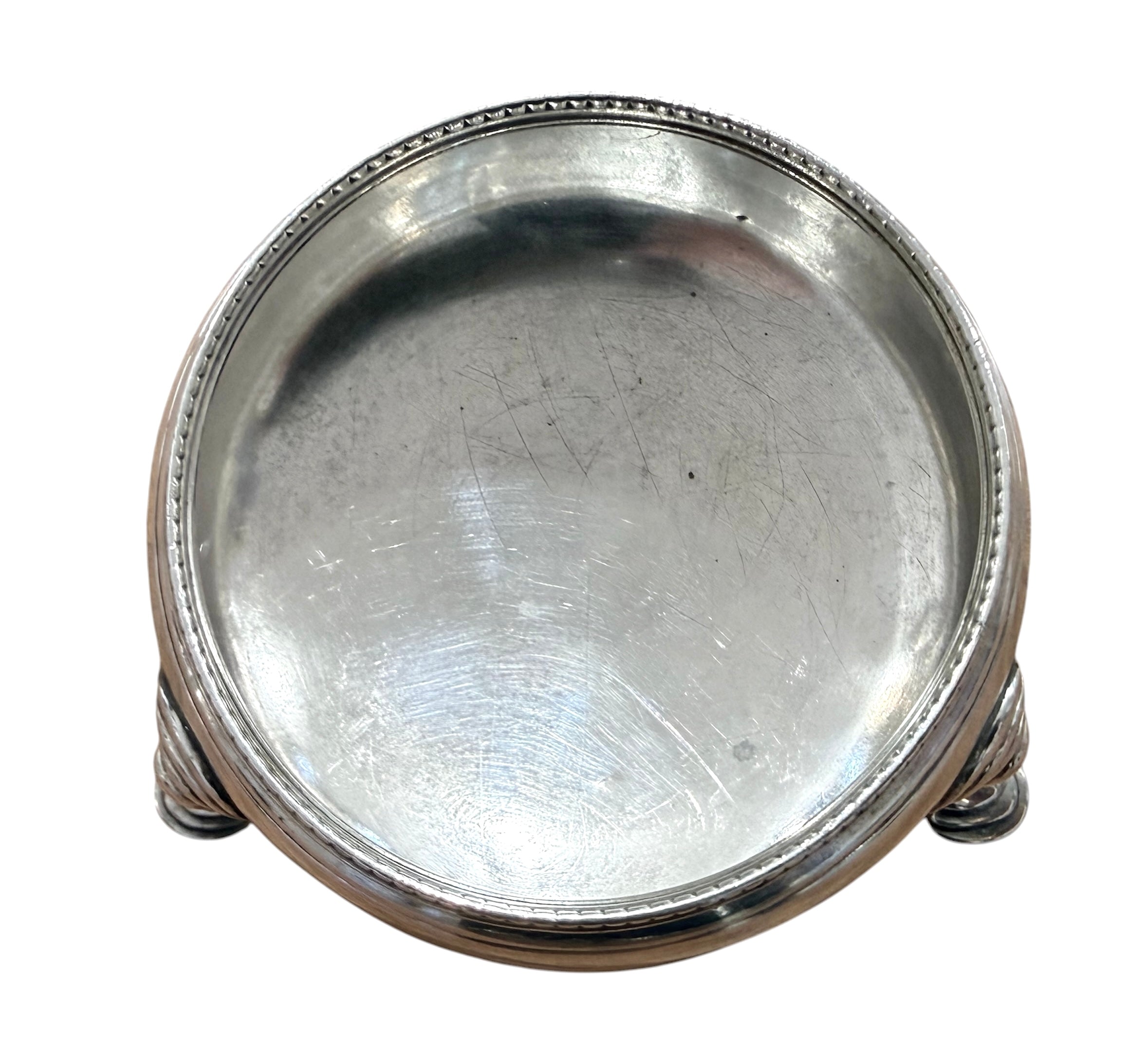 George III Sterling Silver Salt, HESTER BATEMAN, London 1785.