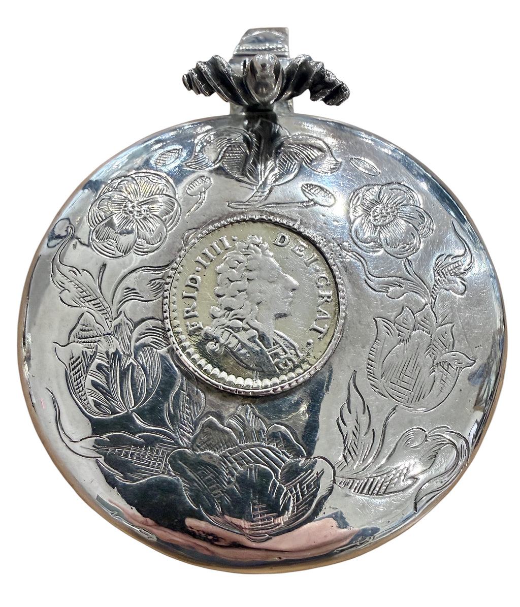 17th Century Scandinavian Silver PEG TANKARD, c, 1660s.