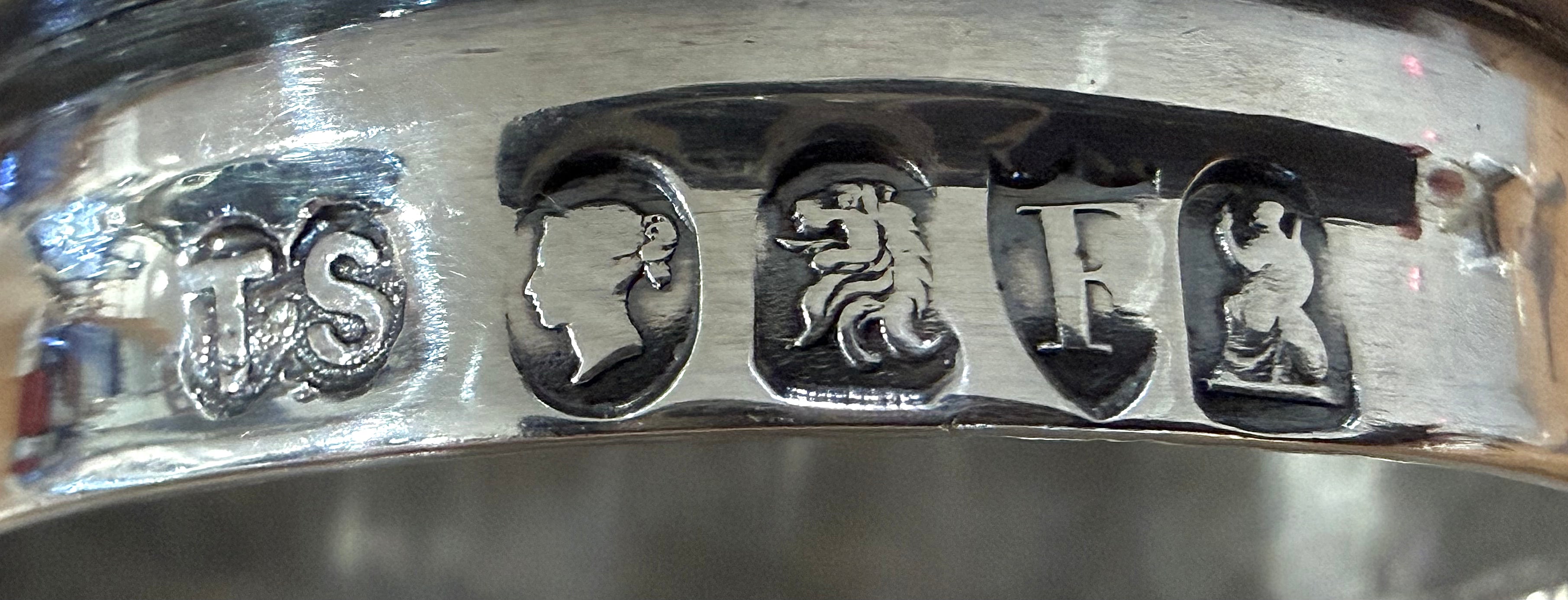 Victorian Britannia Standard Silver Kitchen Pepper Pot, London 1881.