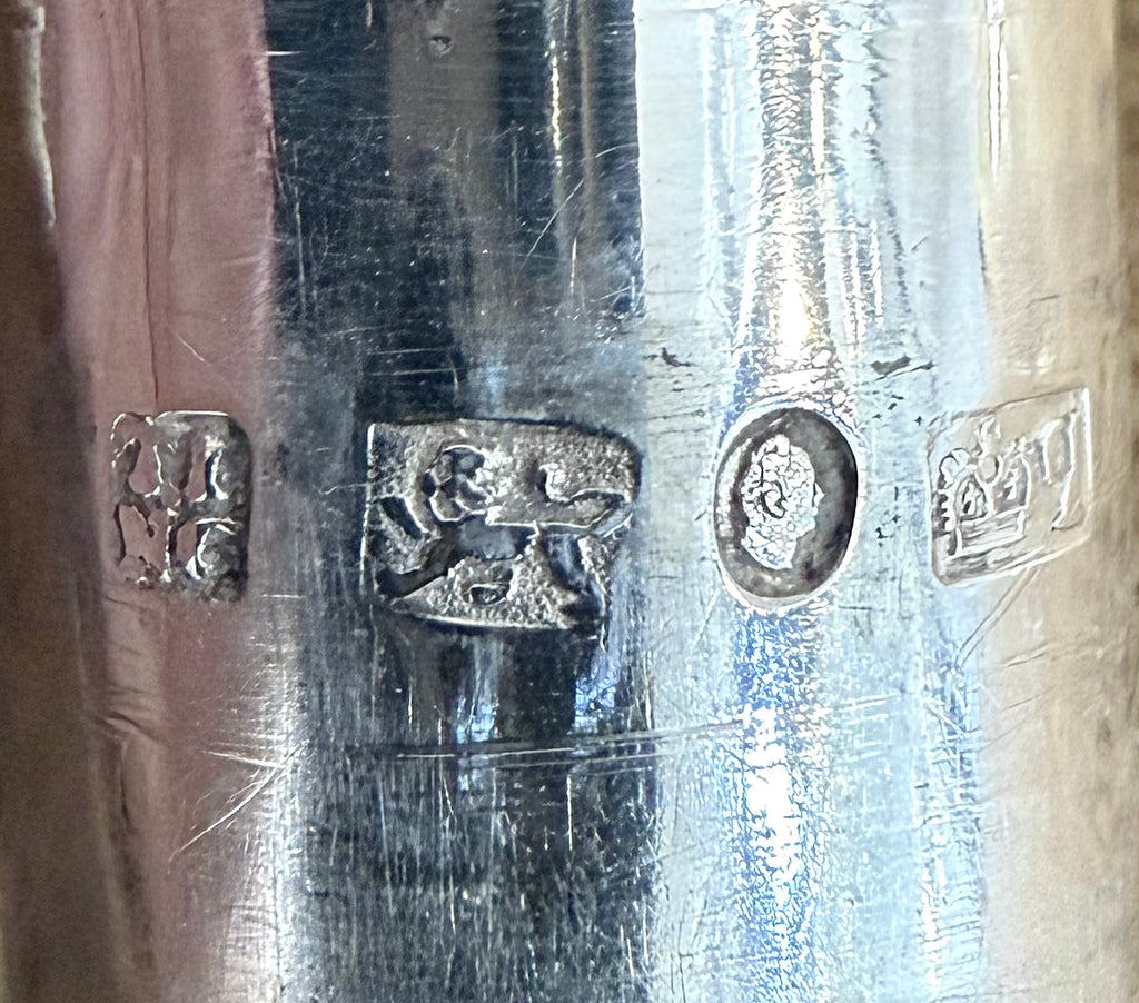 Fine Pair of William IV Sterling Silver Candlesticks, Sheffield 1836.