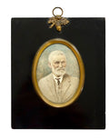 Early 20th Century Portrait Miniature, signed Monteath.