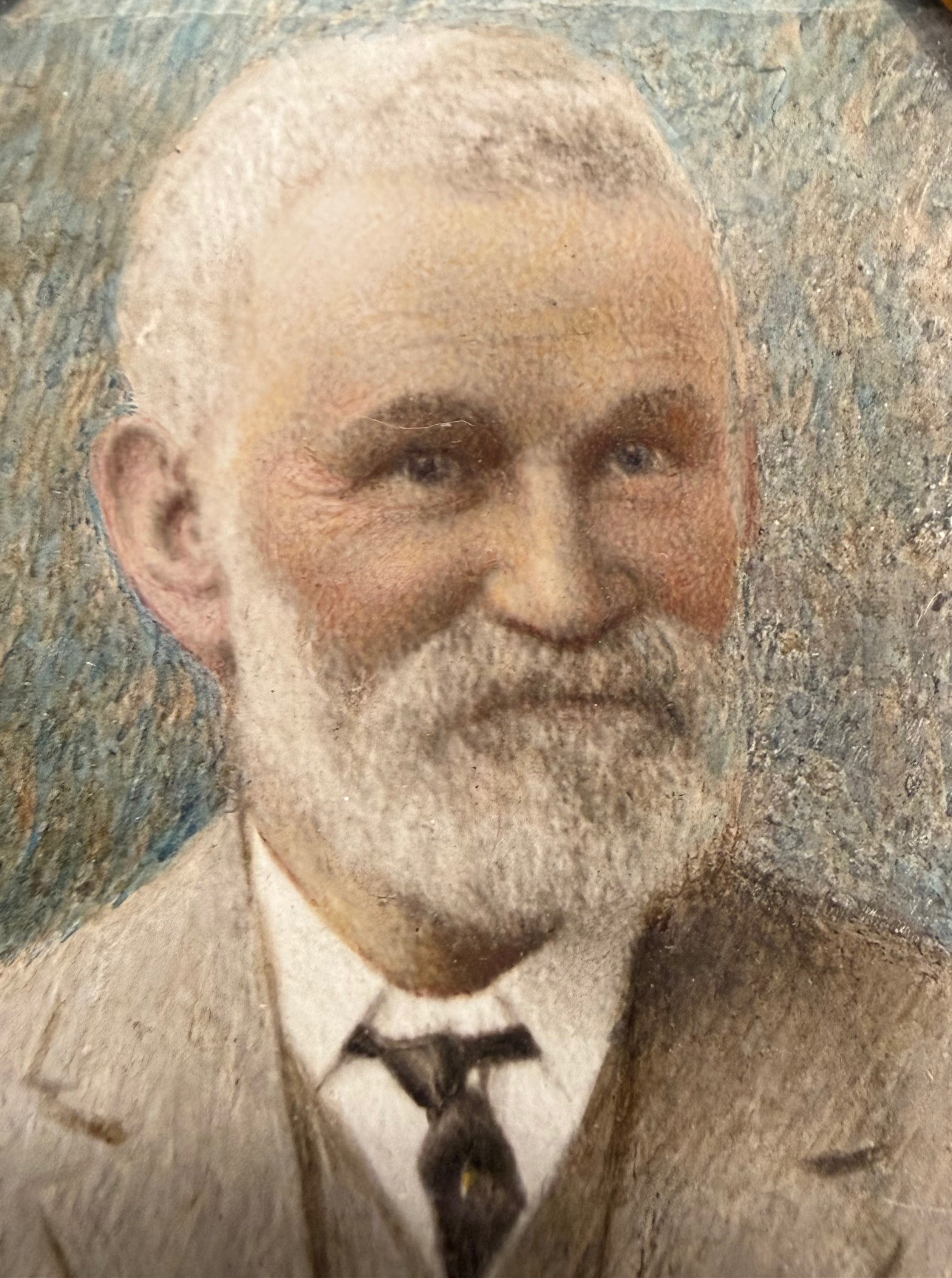 Early 20th Century Portrait Miniature, signed Monteath.