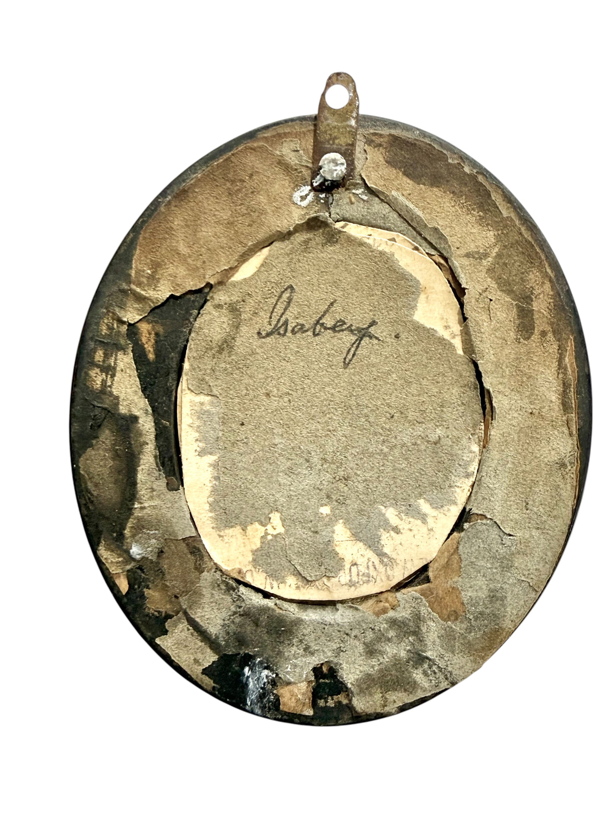 Attractive 19th Century Portrait Miniature in the style of Isabey.