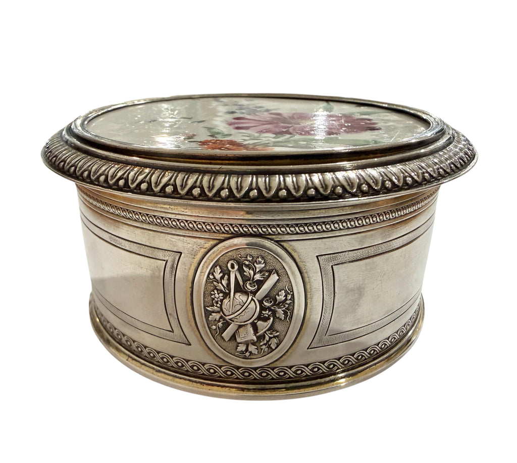 Very Fine French 19th Century Silver Gilt Box, PARIS c.1880