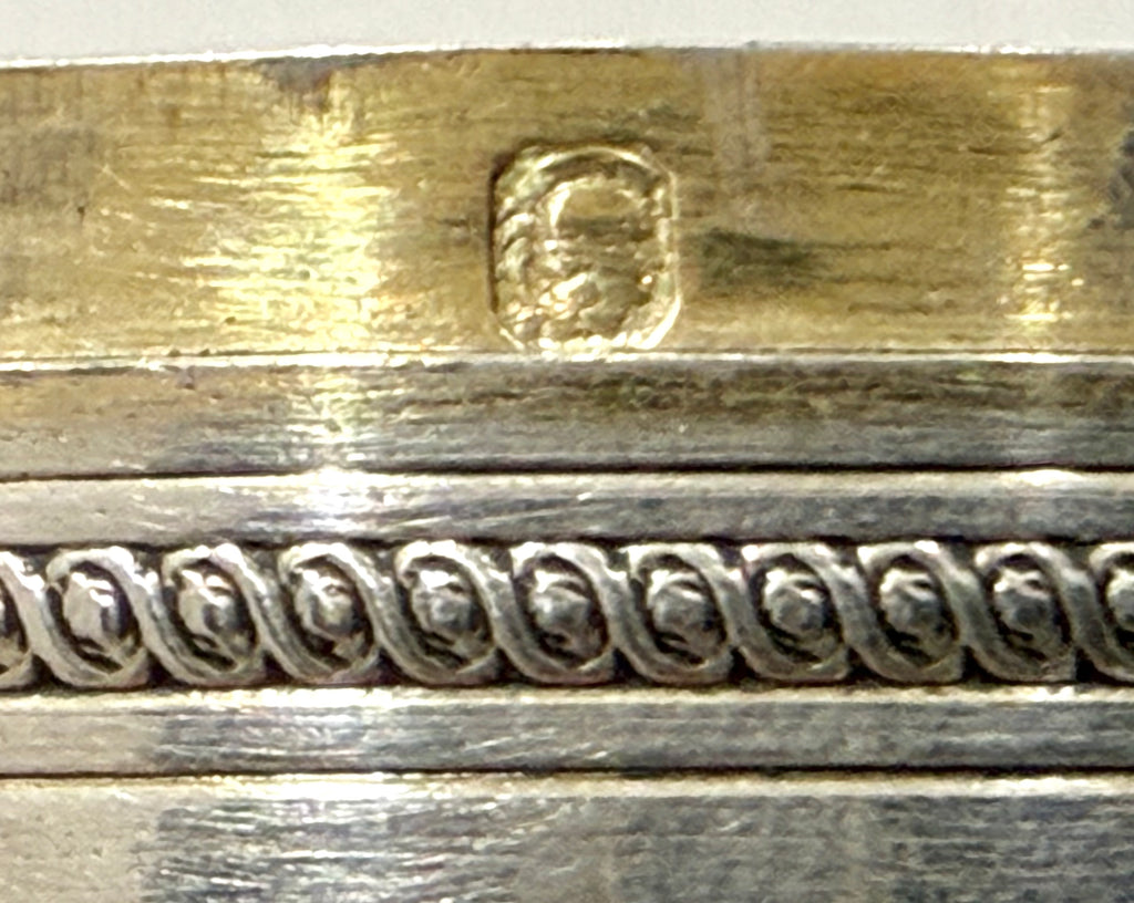 Very Fine French 19th Century Silver Gilt Box, PARIS c.1880