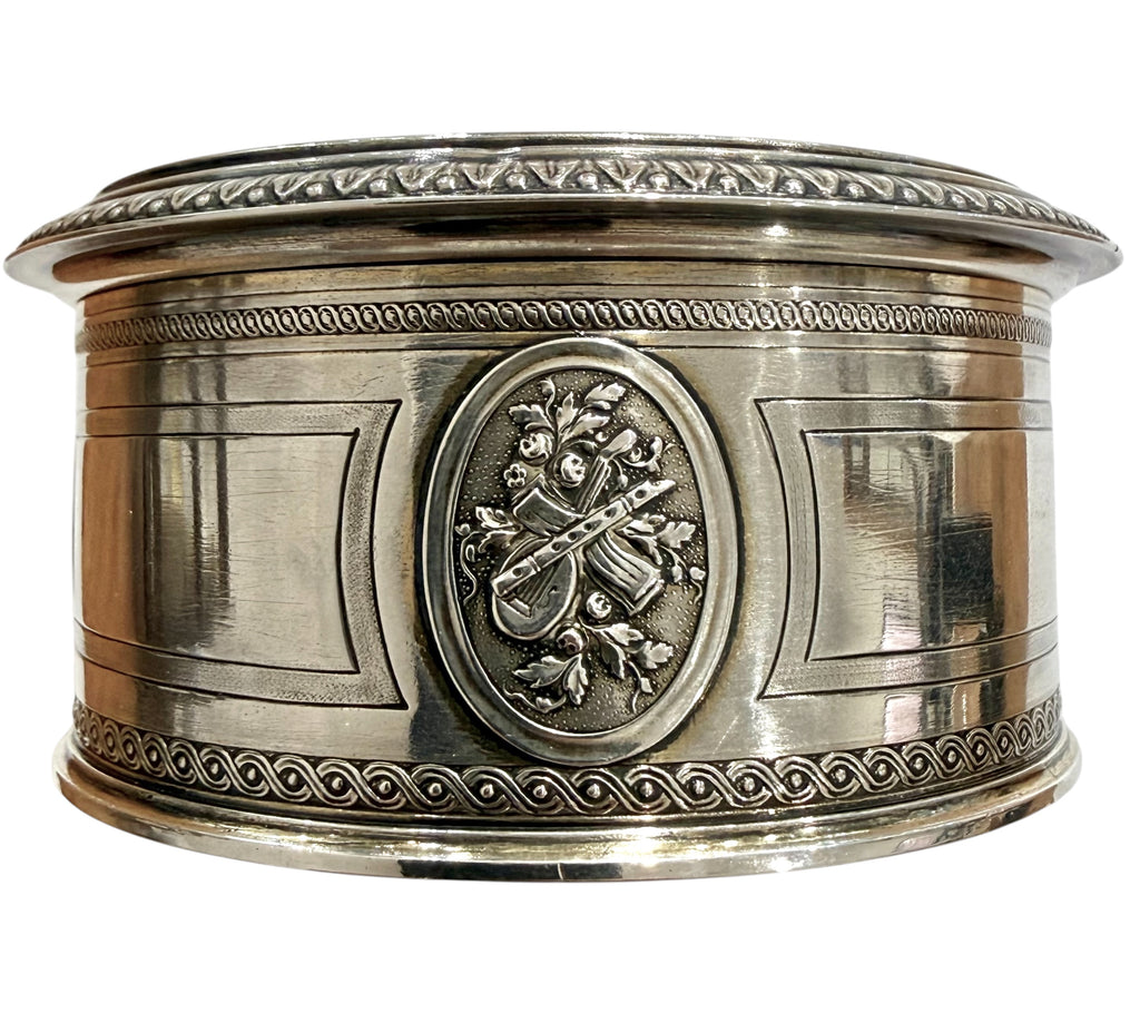 Very Fine French 19th Century Silver Gilt Box, PARIS c.1880