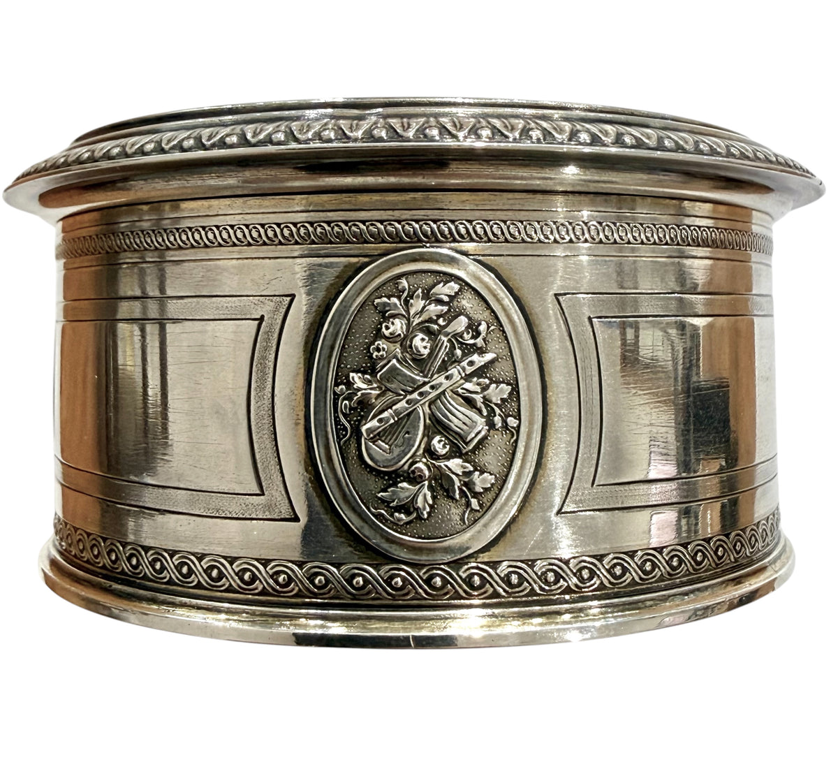 Very Fine French 19th Century Silver Gilt Box, PARIS c.1880