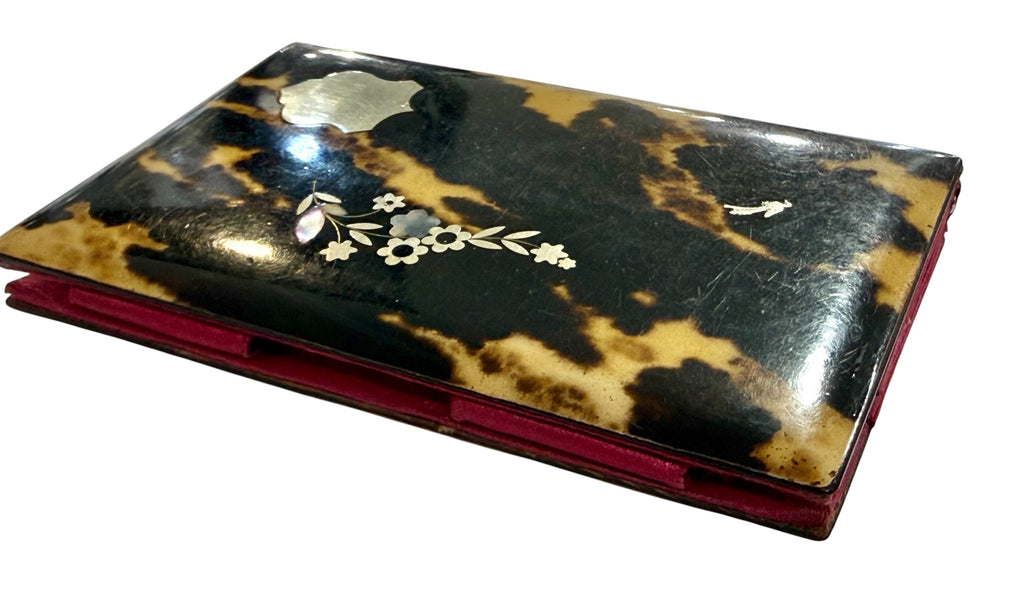 Victorian Tortoiseshell Aide Memoire, c. 1880