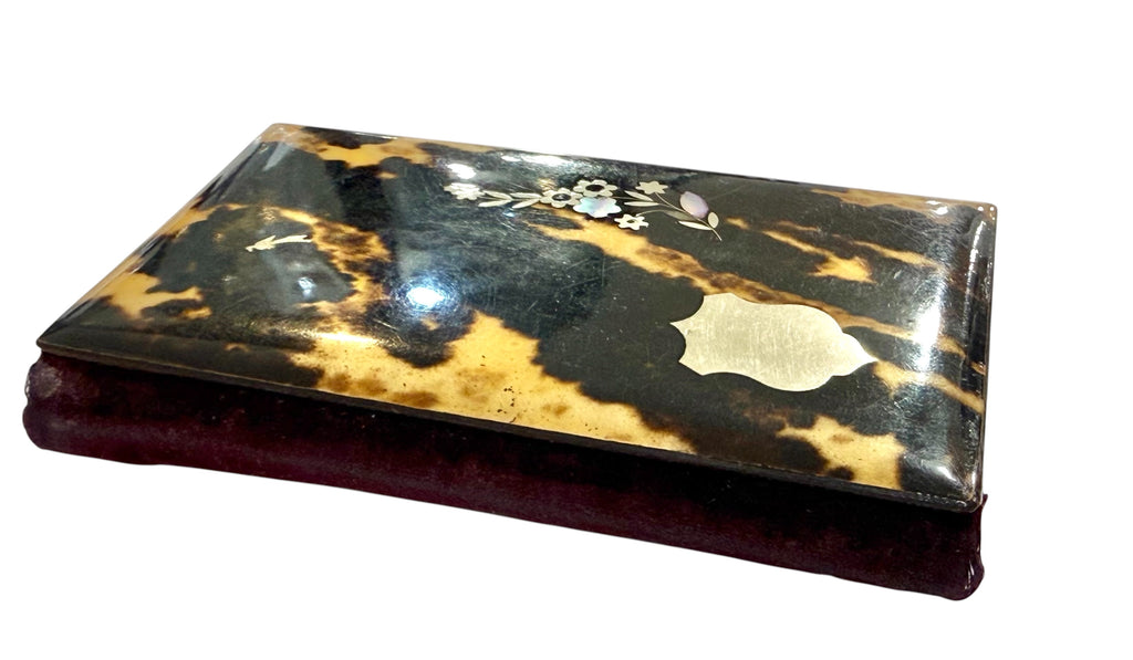 Victorian Tortoiseshell Aide Memoire, c. 1880