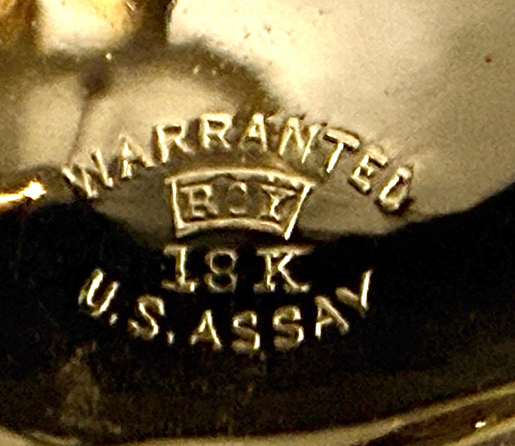 Beautiful 18ct Gold Ladies Pocket Watch, Waltham, 1901.