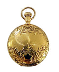 Beautiful 18ct Gold Ladies Pocket Watch, Waltham, 1901.