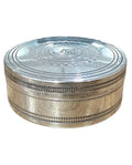 Italian Silver Circular Lidded Box, Luigi Genazzi, Milan, c.1930.