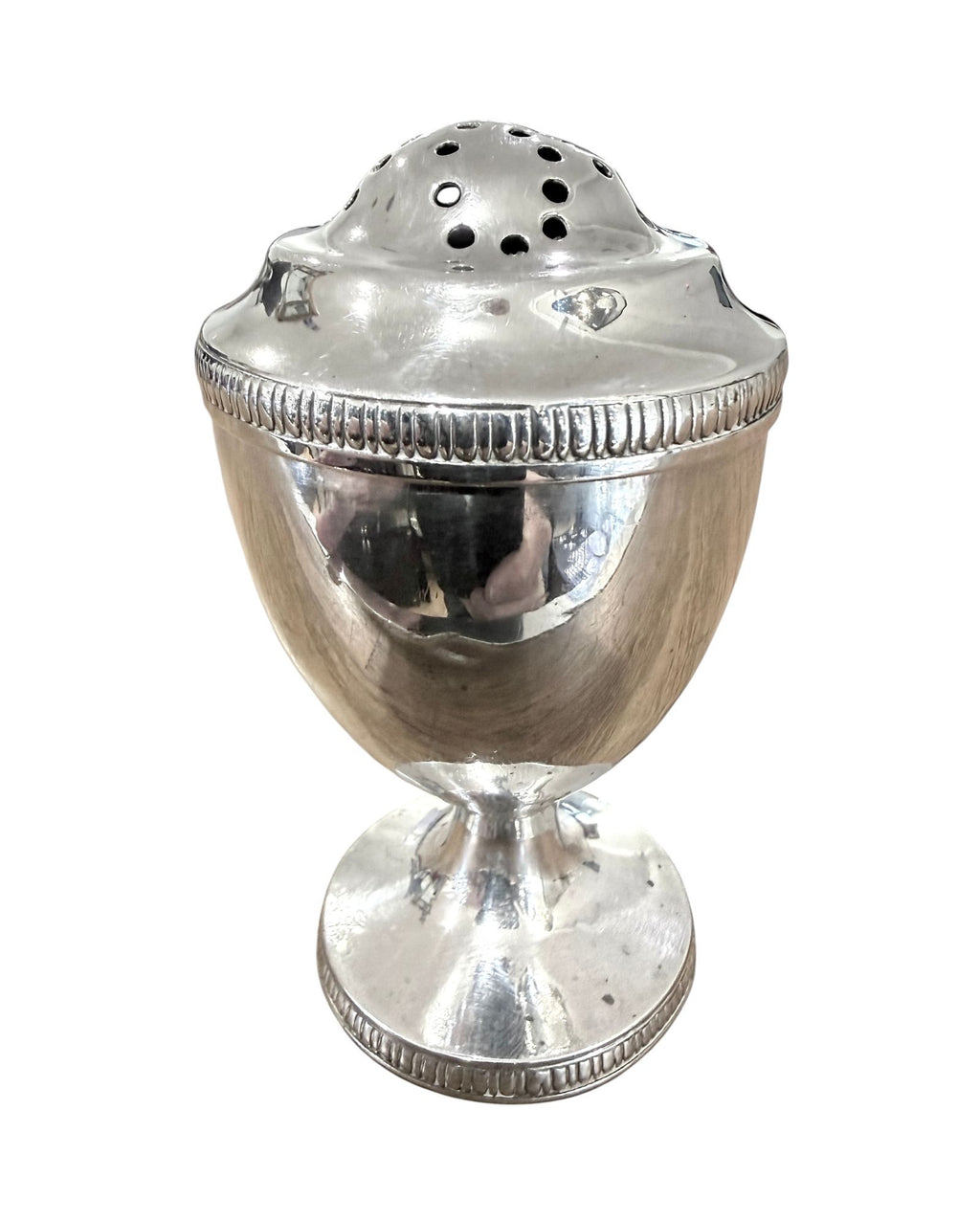 Scottish George III Sterling Silver Pepper, Glasgow c.1820.